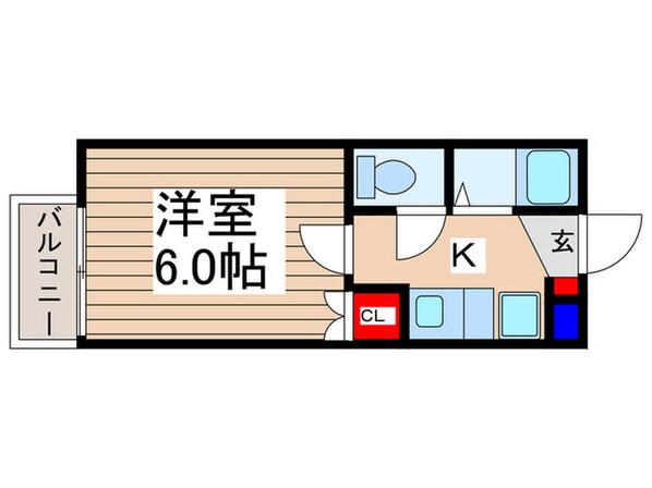 ハイツ針ヶ谷の物件間取画像